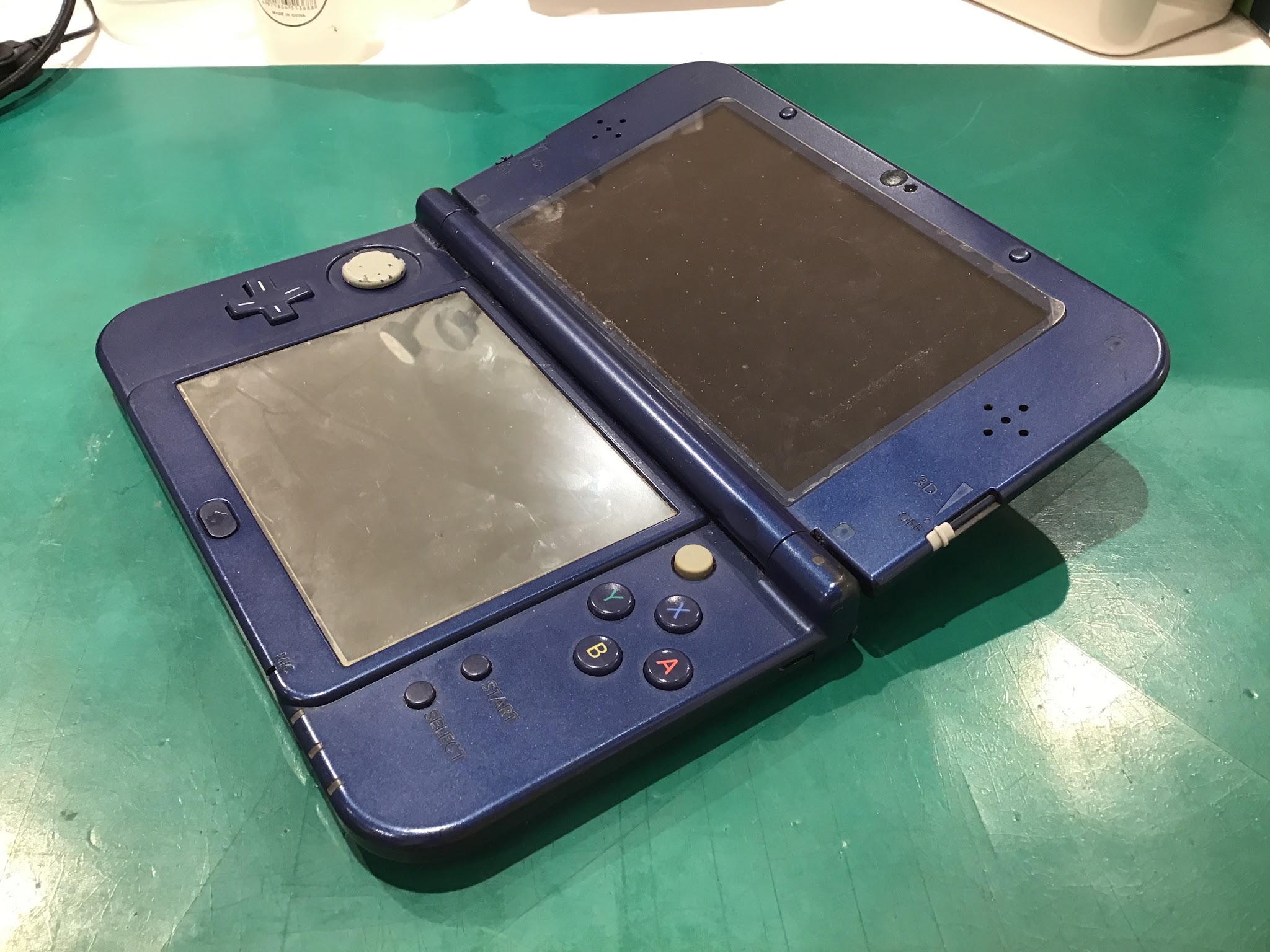 New 3DSLLのスライドパッド交換を承りました。【スマホ修理工房丸井錦糸町店】